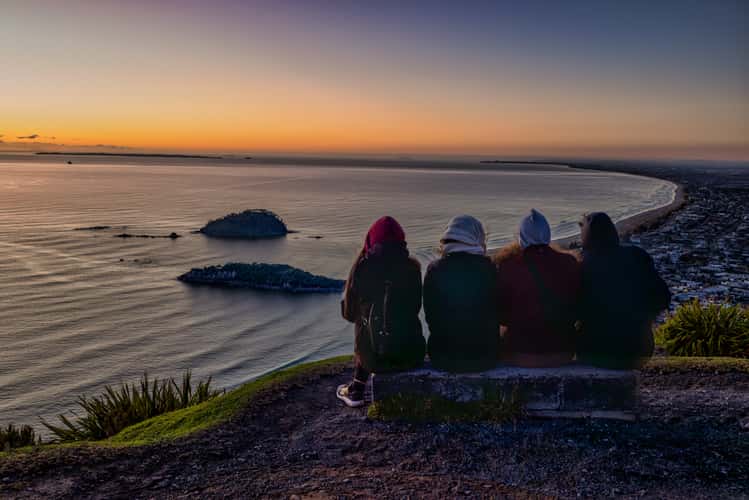 View from Mount Maunganui