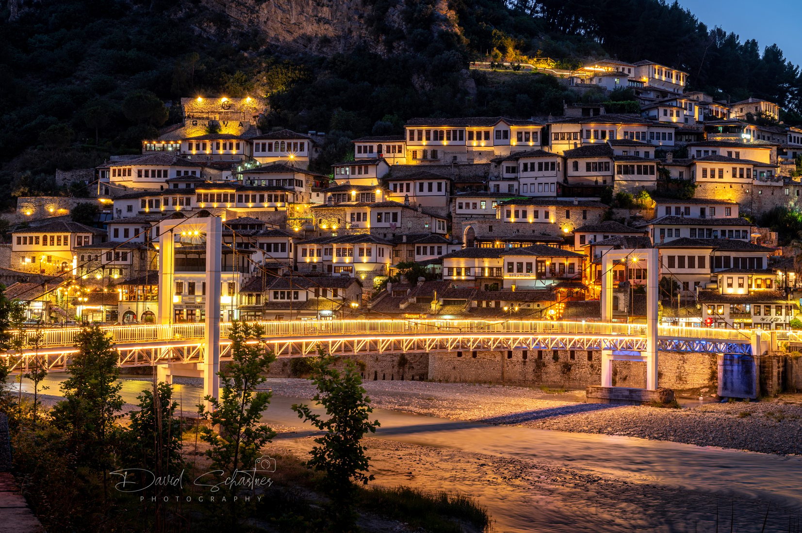 View On Old Town Of Berat Albania view-on-old-town-of-berat-albania