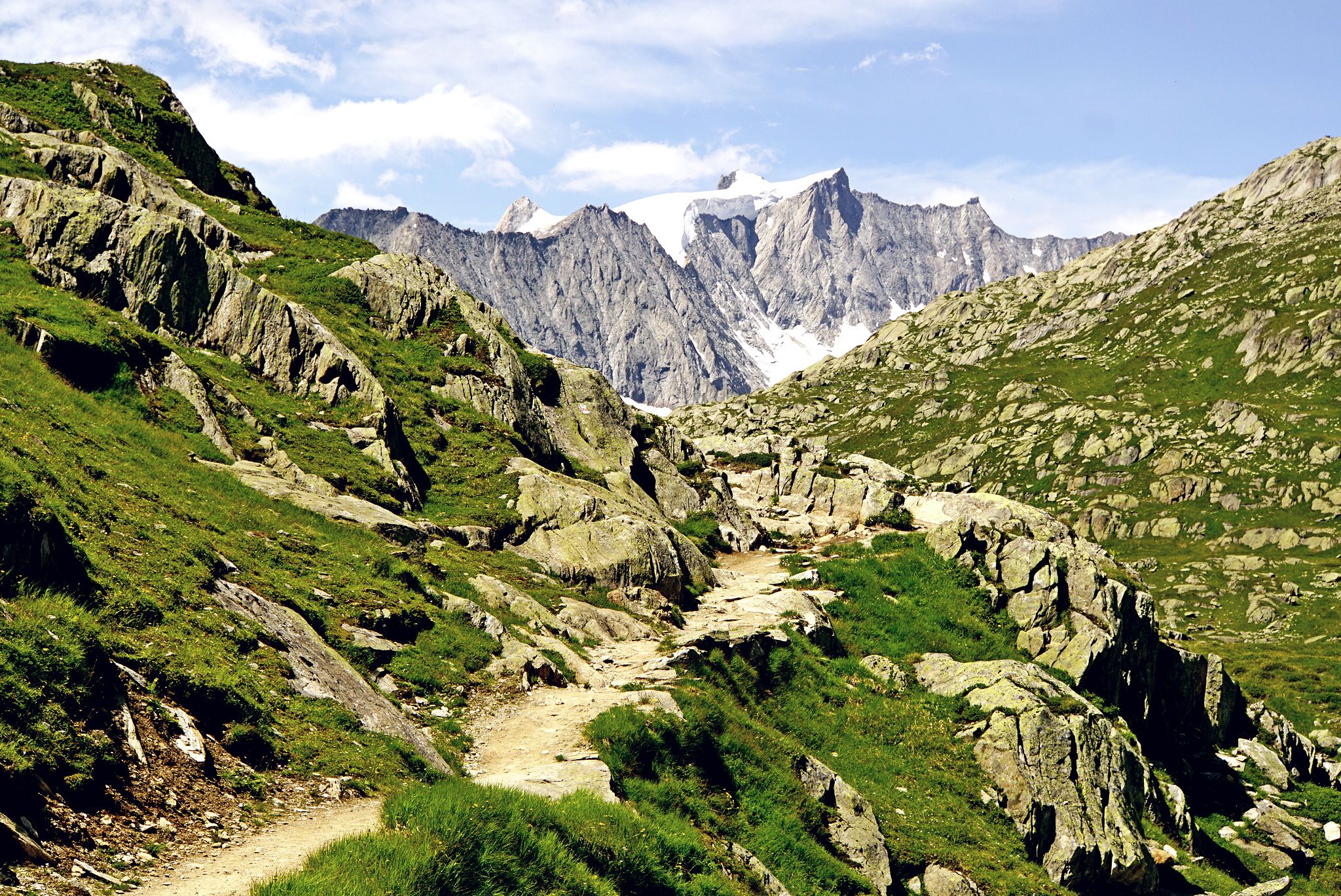 Wanderweg Kühboden - Märjelensee, Switzerland