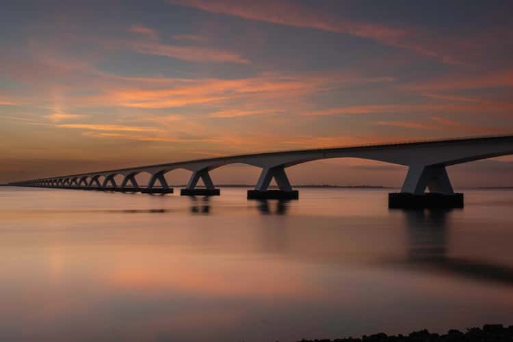 Zeeland Bridge Oosterschelde