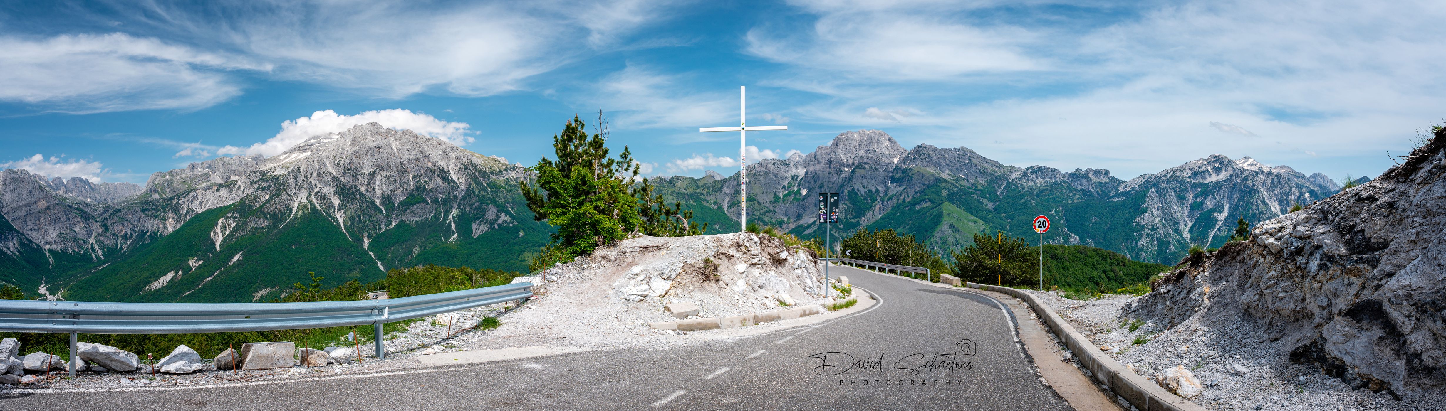 Albanian Alps Panorama, Albania