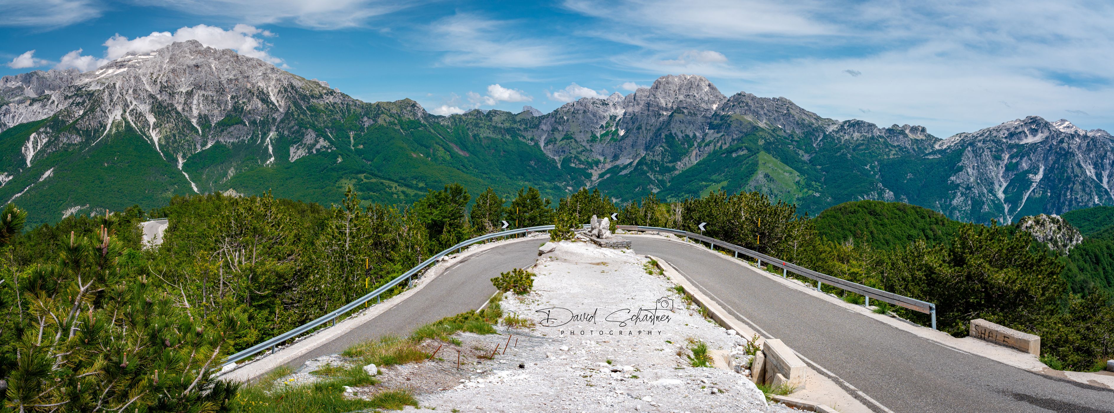 Albanian Alps Panorama, Albania