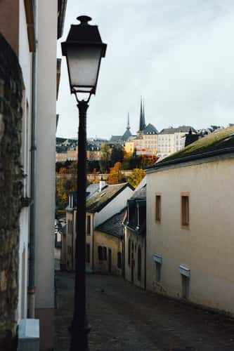 Alley in Luxembourg city