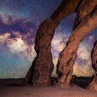 Arch Rock, Jabal Kharab, Saudi Arabia, Saudi Arabia