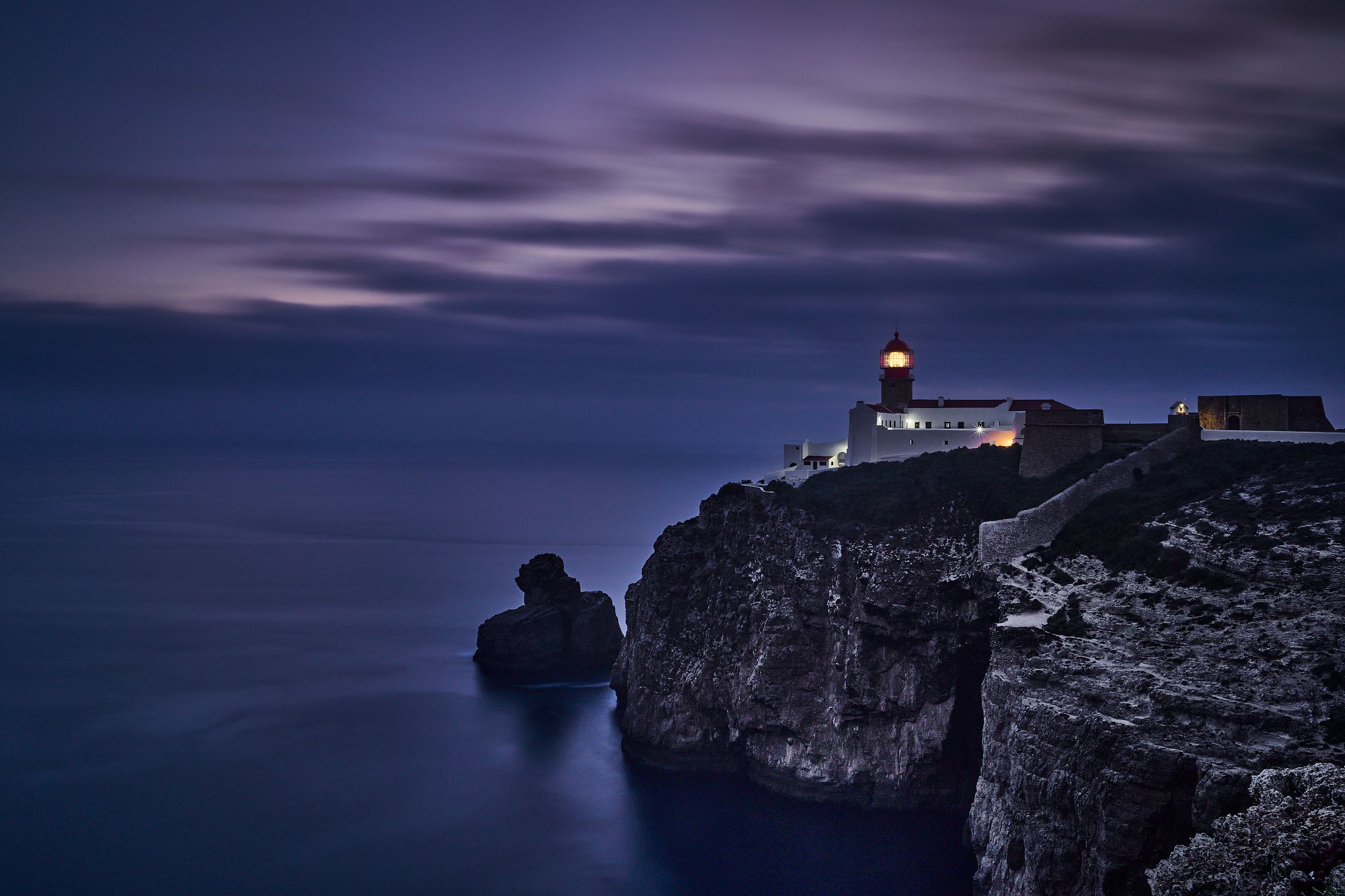 At the end of the world, Cabo de São Vicente, Algarve, Portugal