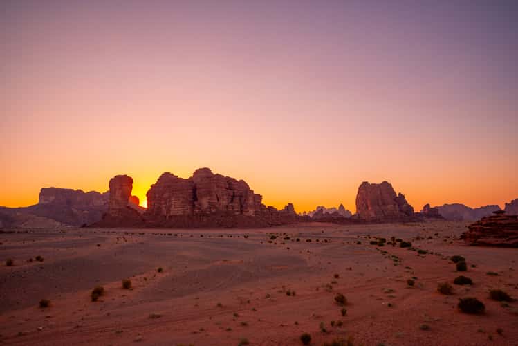 Bajdah Desert near Tabuk