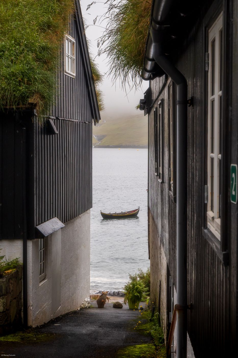 Beautiful Village of Bøur, Faroe Island, Faroe Islands
