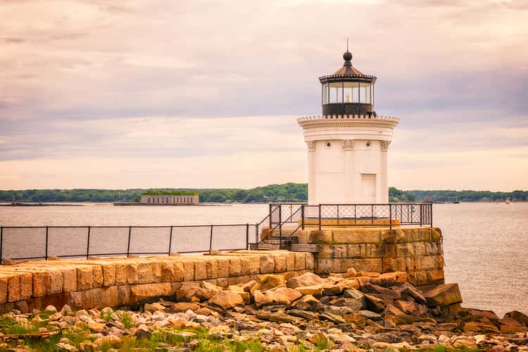 Bug Light and Fort Gorges