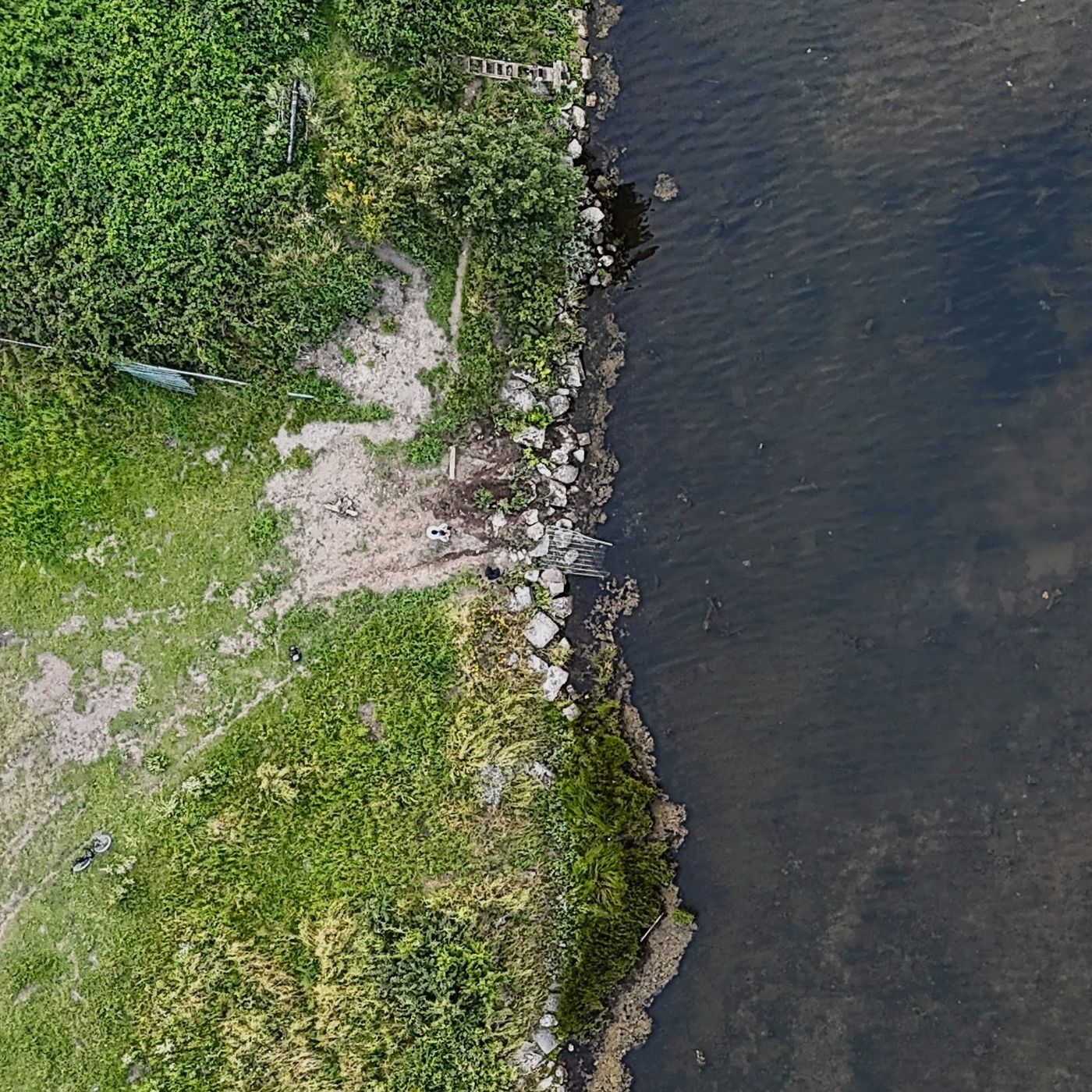 Camping spot at Amager, Denmark