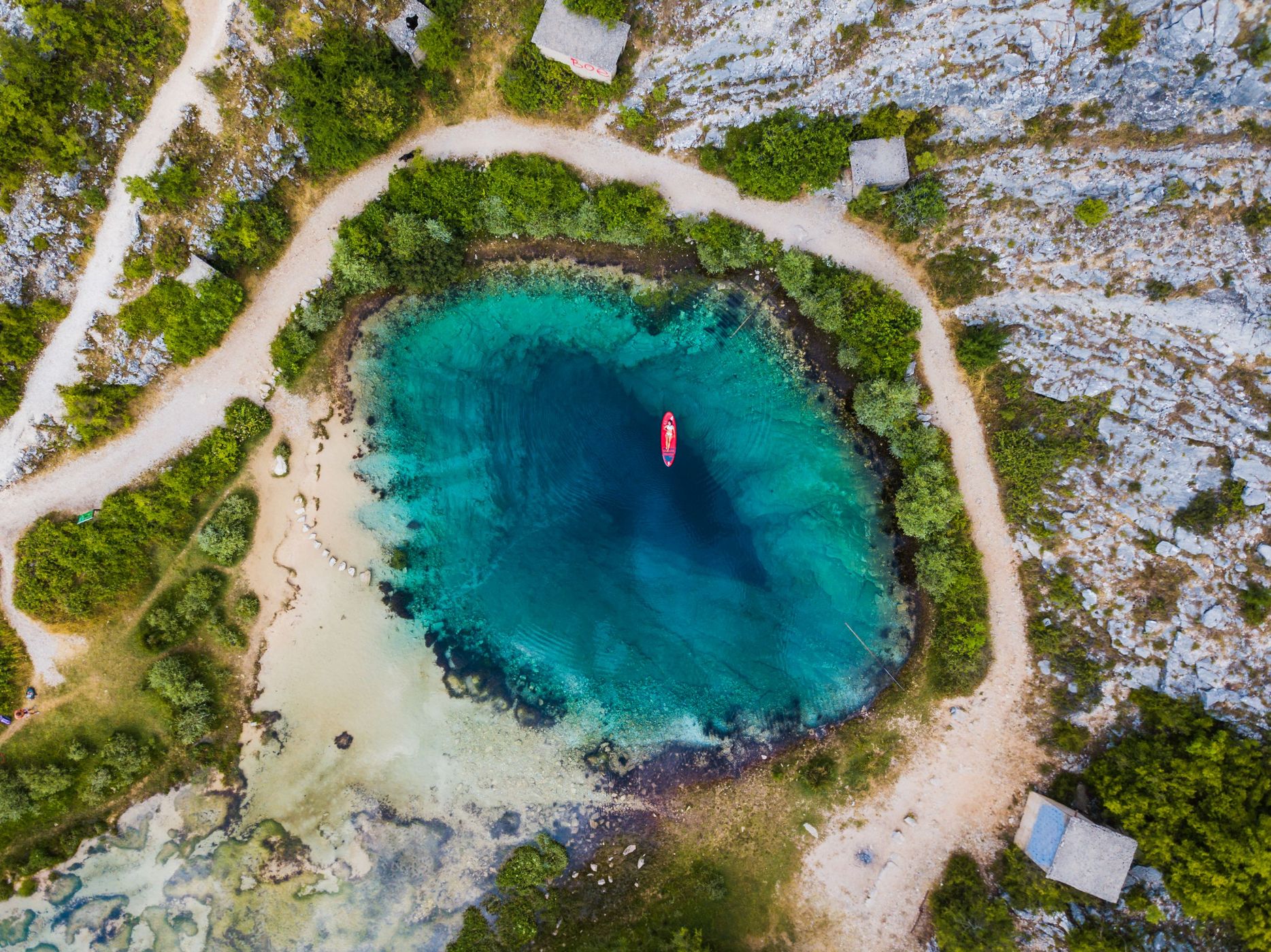 'Eye of Croatia', Cetina River Spring (Izvor Cetine), Croatia