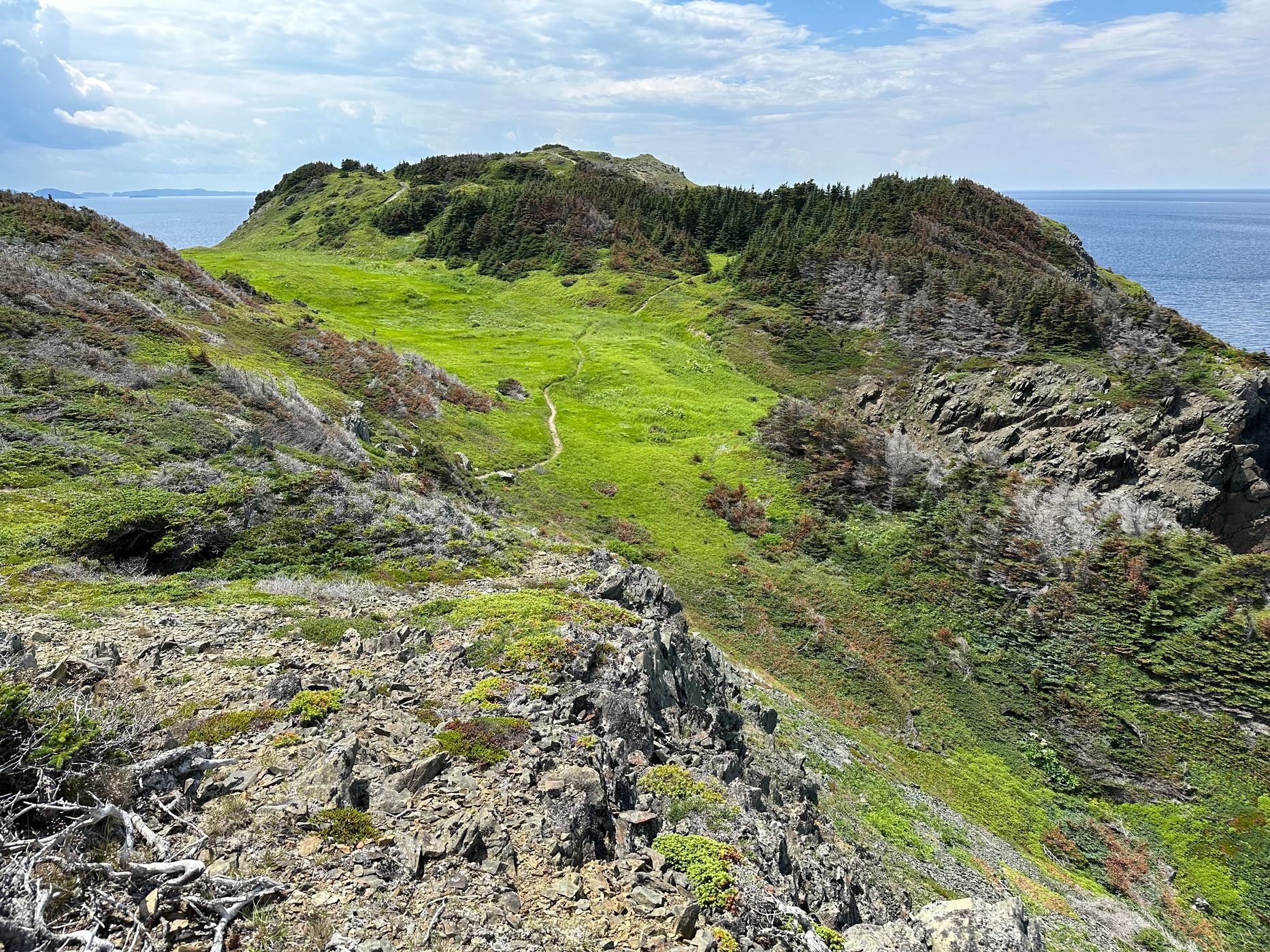 Crow Head lookout, Canada