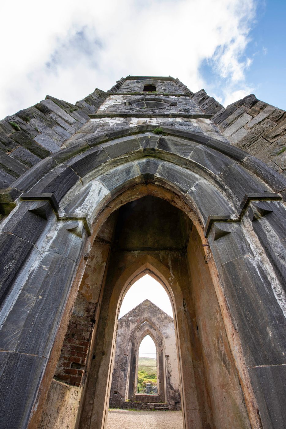 Dunlewey Church (abandoned), Ireland