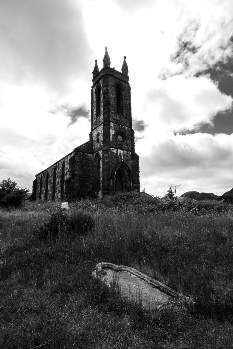 Dunlewey Church (abandoned), Ireland