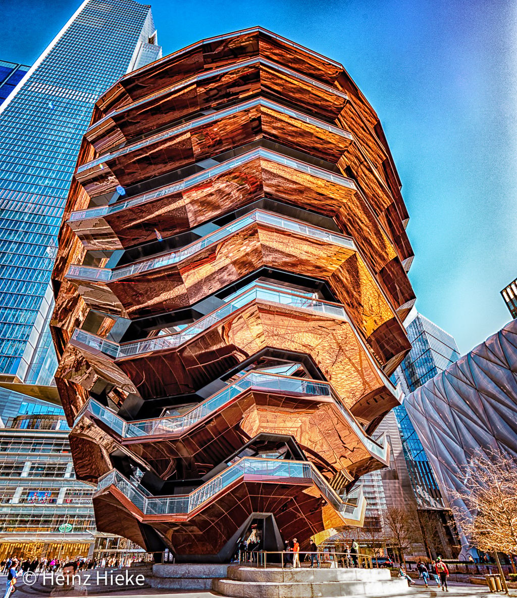 Vessel in Hudson Yard, New York City, USA