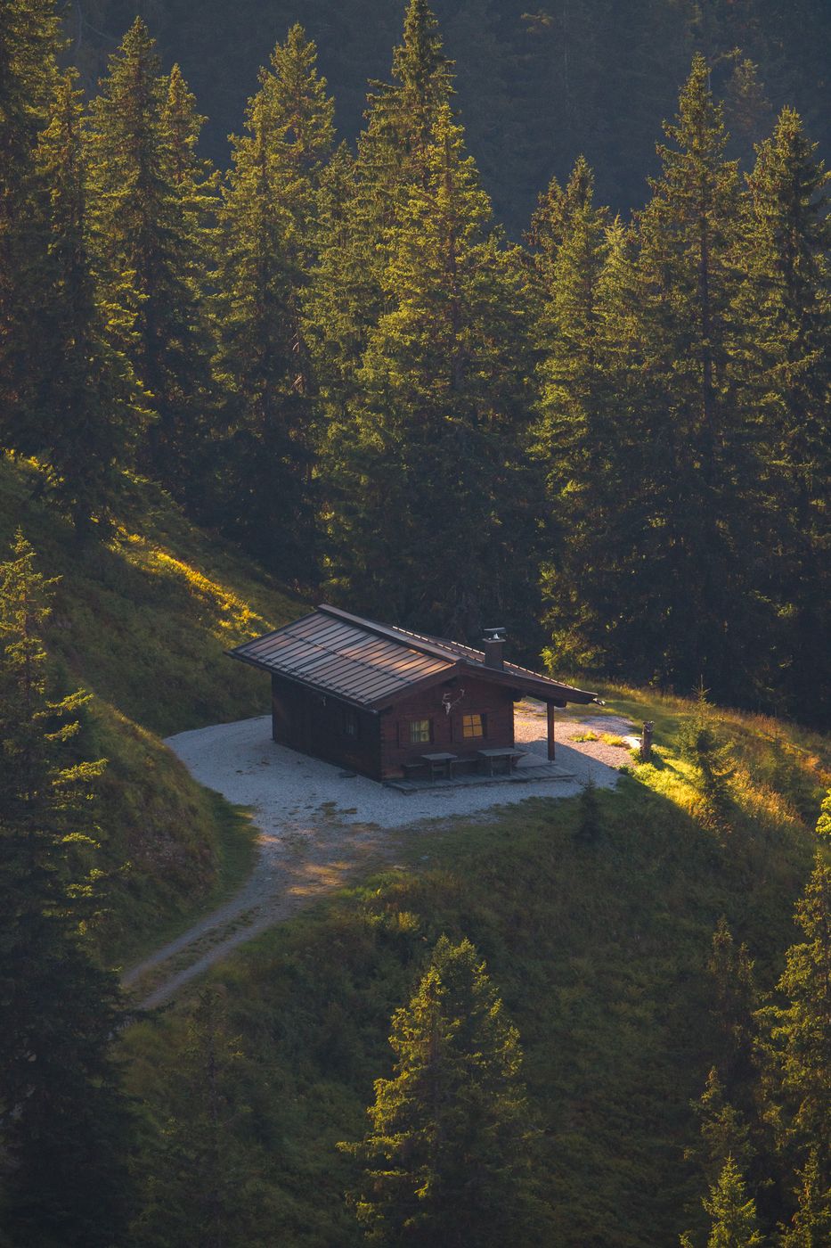Forest hut, Zell am See, Austria