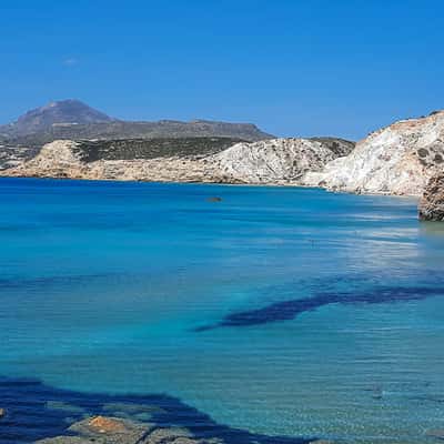 Fyriplaka Beach auf Milos, Greece