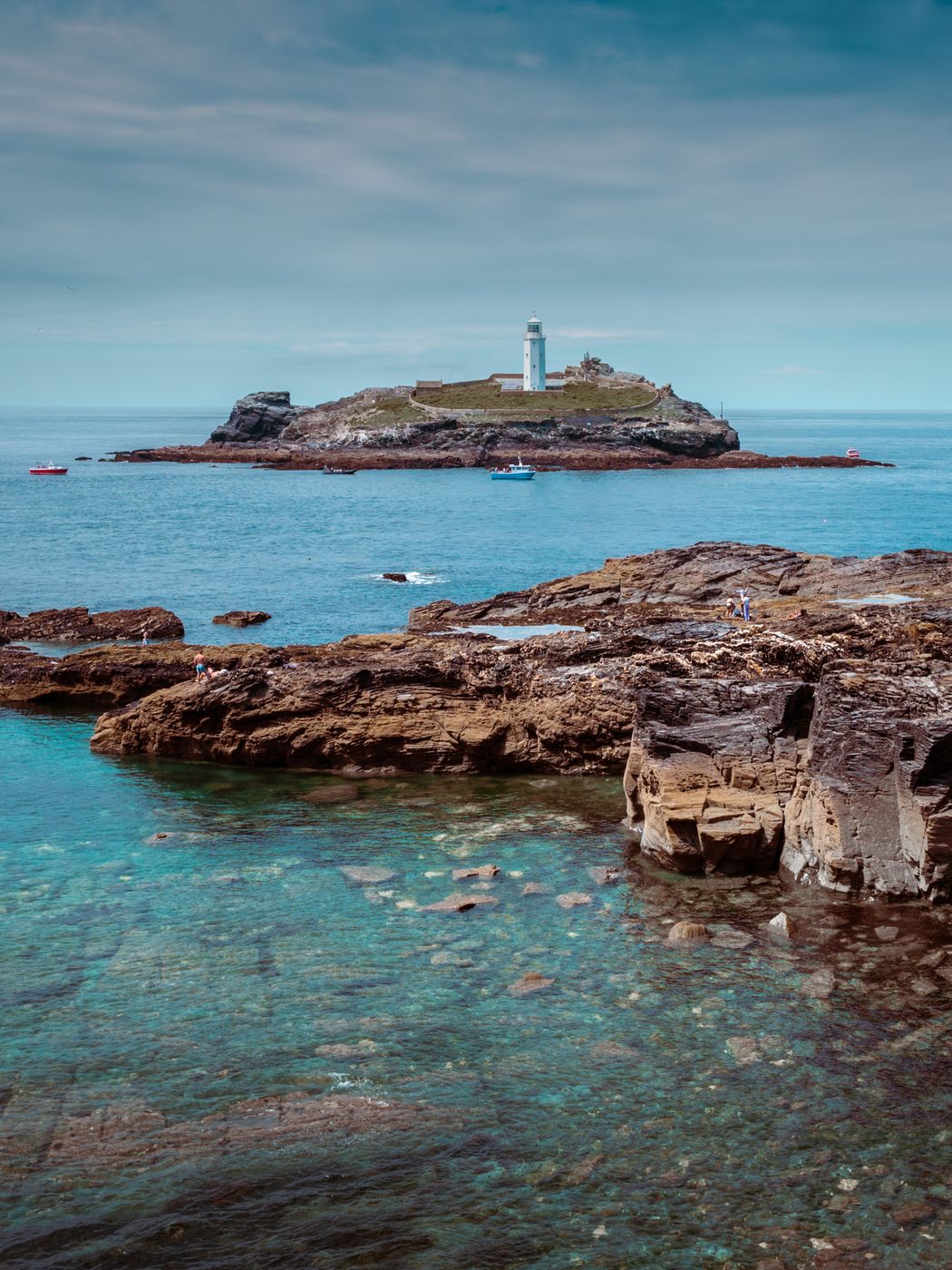 Godrevy Lighthouse, Cornwall, United Kingdom