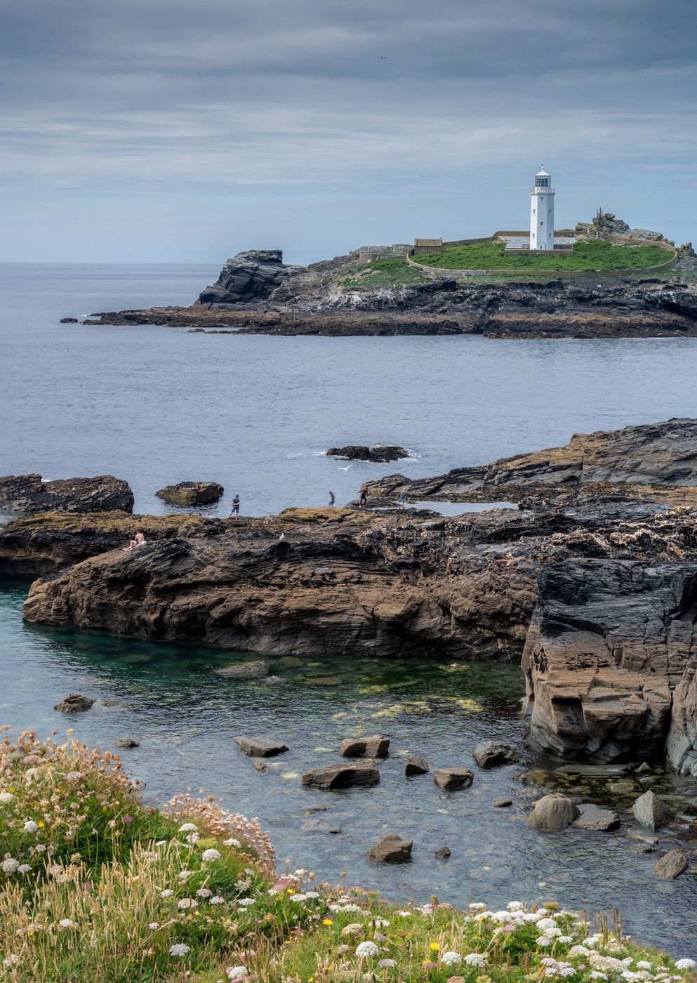 Godrevy Lighthouse, Cornwall, United Kingdom