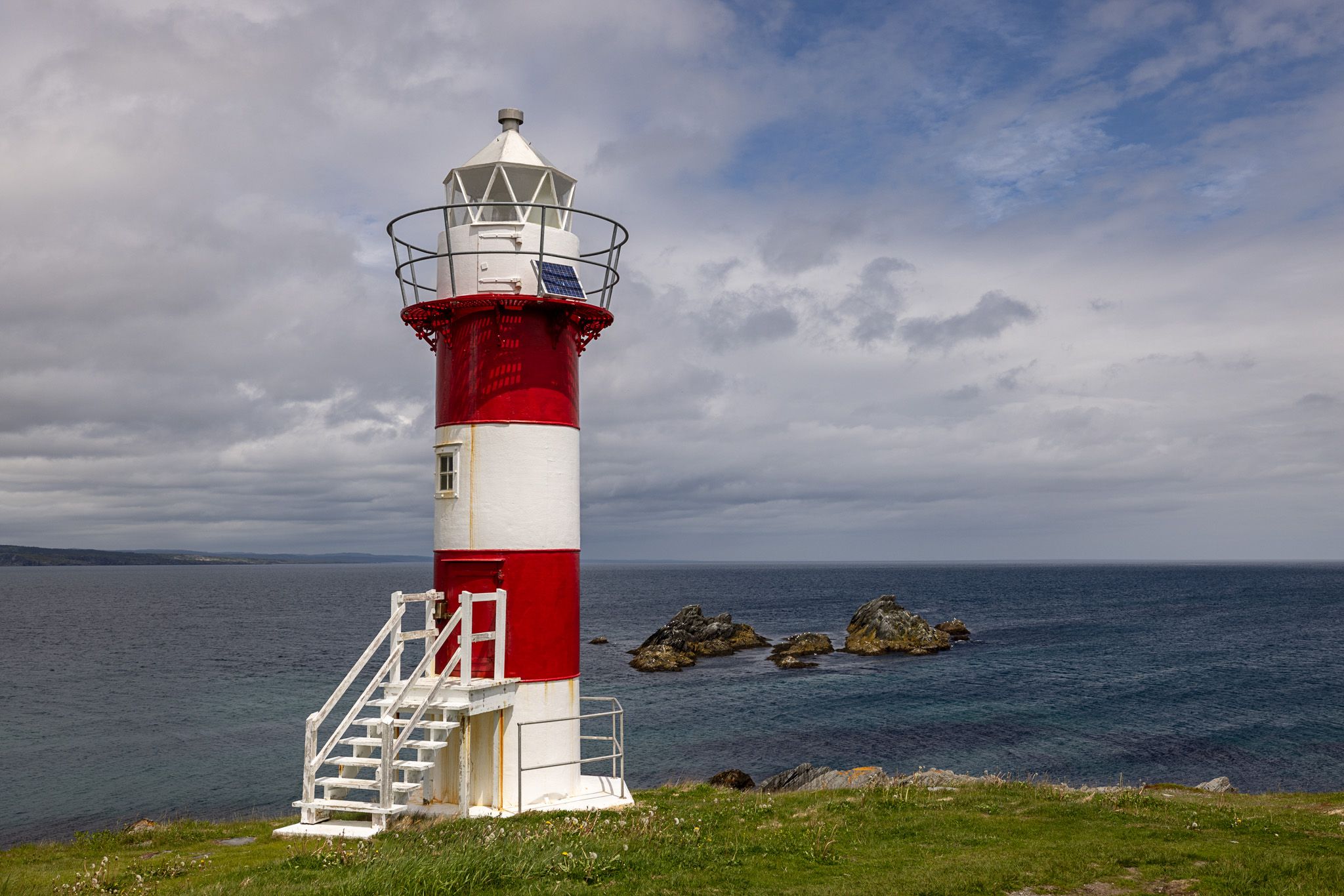 Green Point, Lighthouse & cliffs, Canada