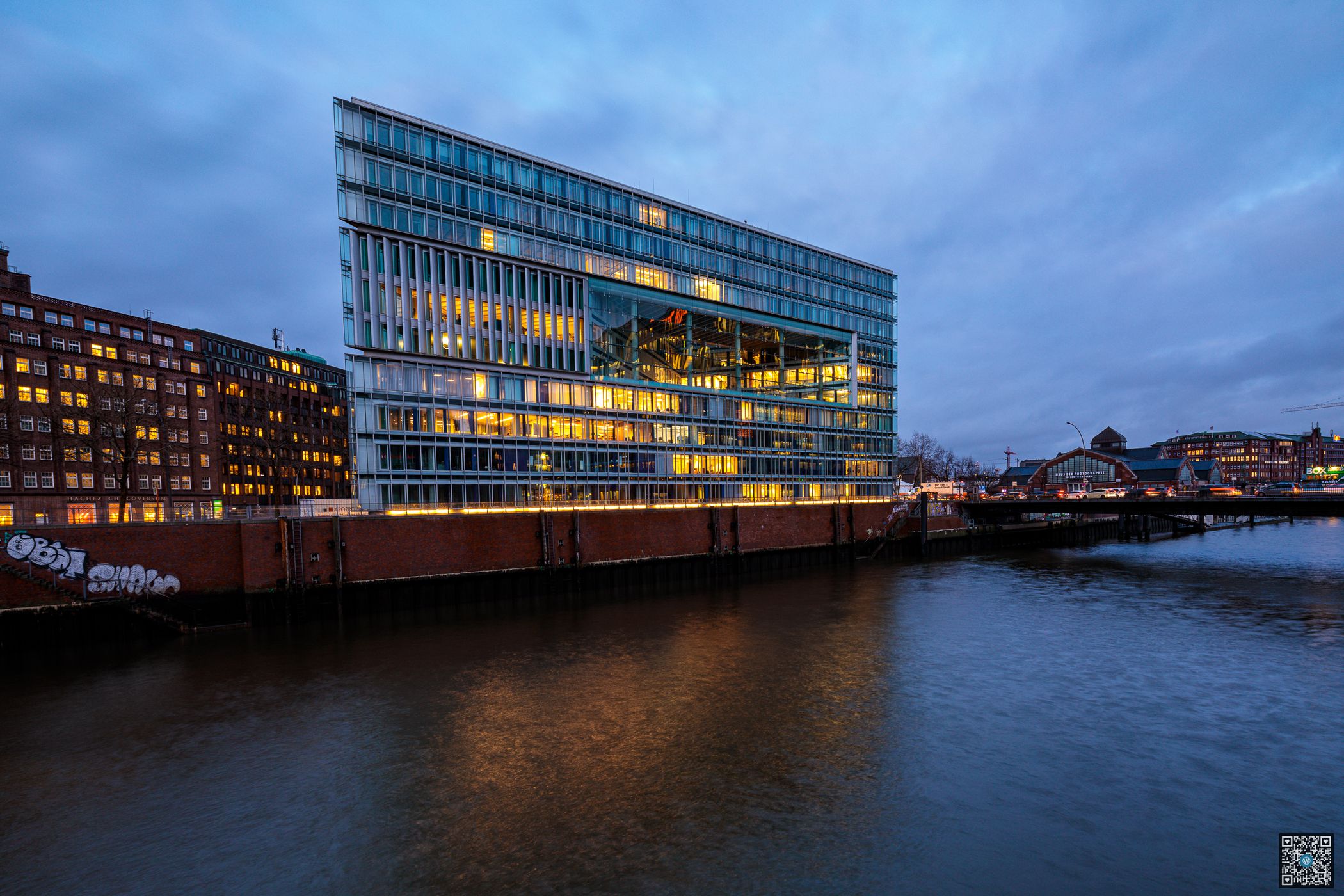 Hafencity (view from Wandrahmsteg), Hamburg, Germany