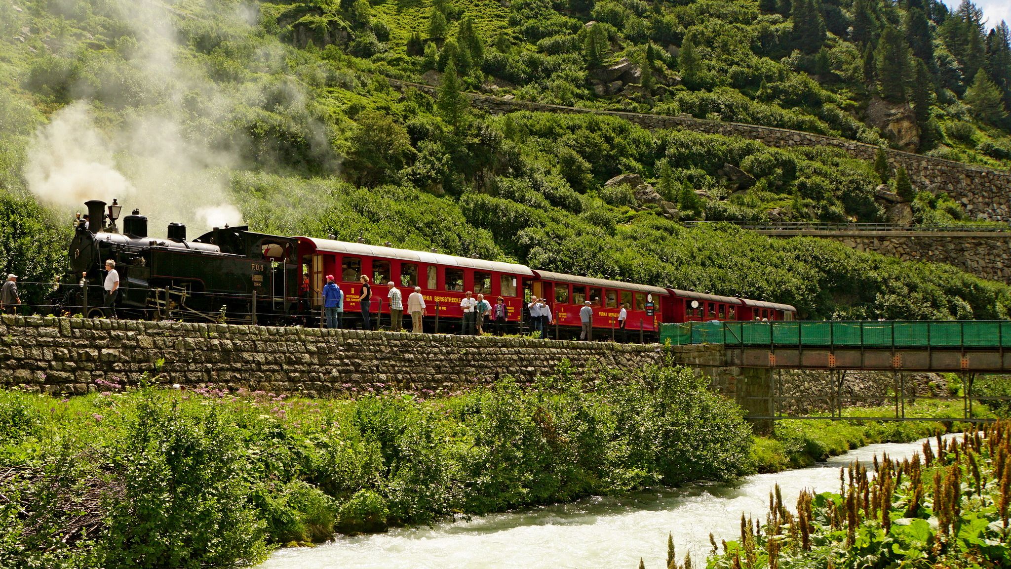 Heritage Cogwheel Steam Railway, Switzerland