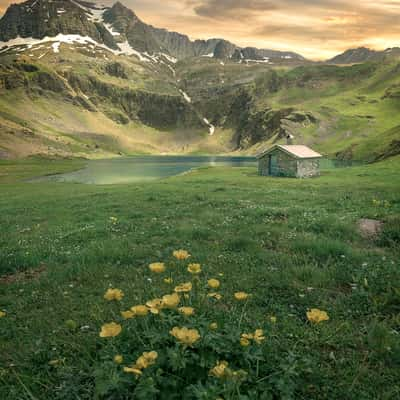 Ibón de Sabocos, Spain