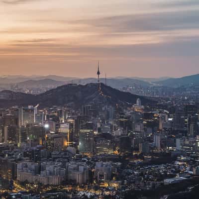 Inwangsan Mountain, Seoul, South Korea