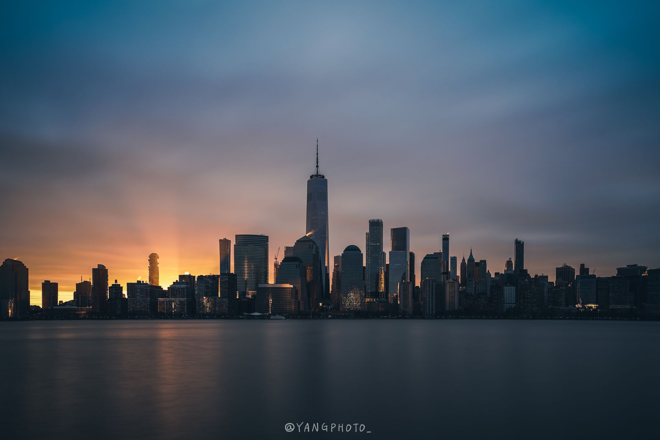 New York City from New Jersey, USA