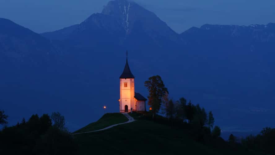 The Church of St. Primoz, Jamnik