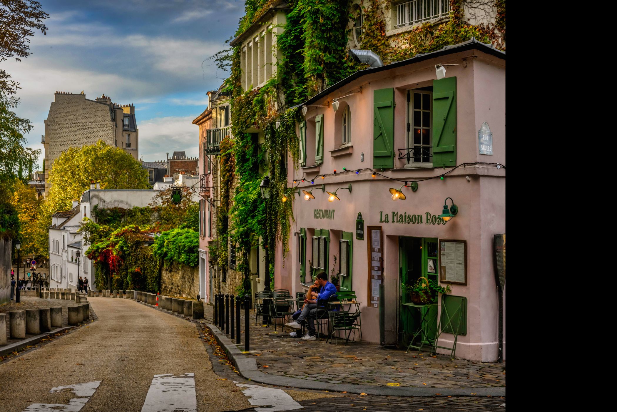 La Maison Rose Restaurant, Montmartre, France