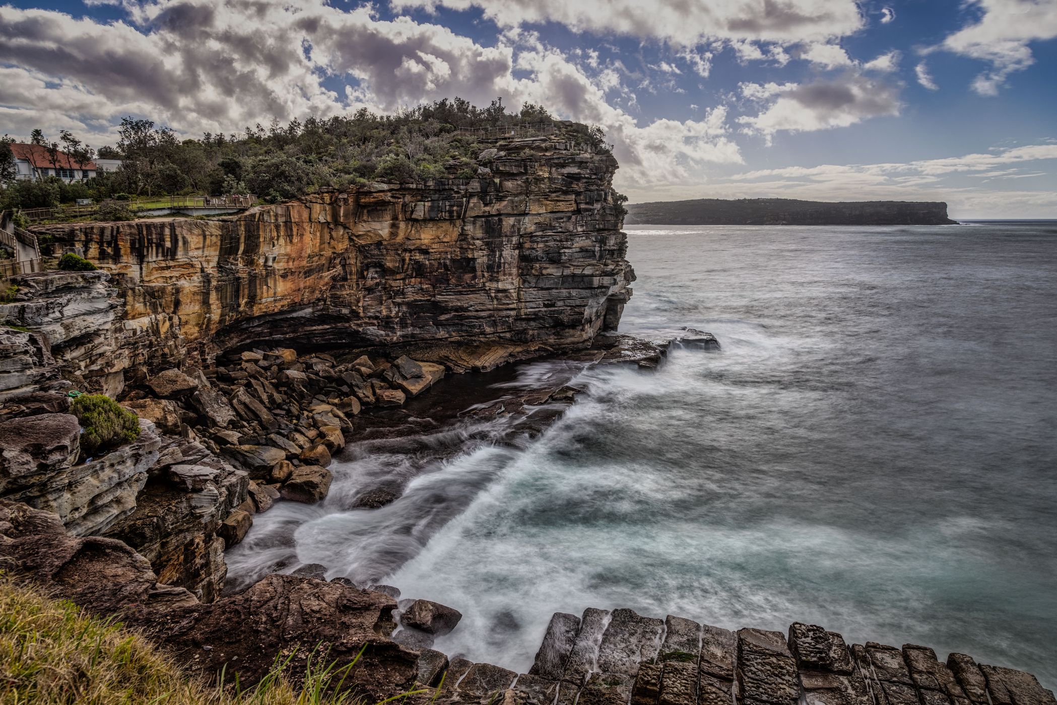 Looking North, The Gap, Watsons Bay, Sydney, Australia