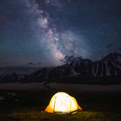 Malchin Peak, Basecamp, Mongolia