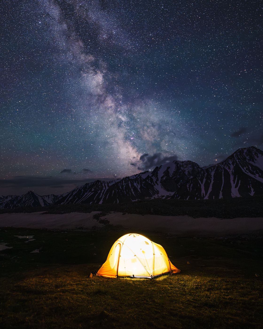 Malchin Peak, Basecamp, Mongolia