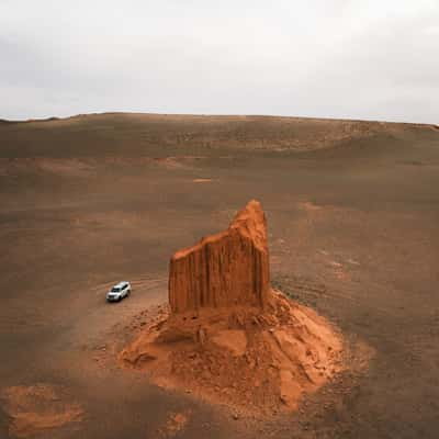 Mini Monument Valley, Flaming Cliffs, Mongolia