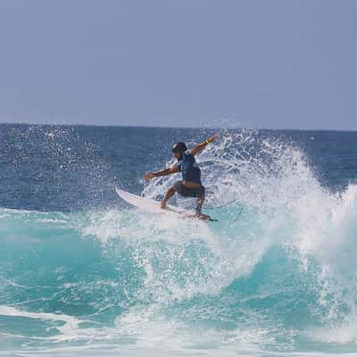 North shore Surf spot, USA