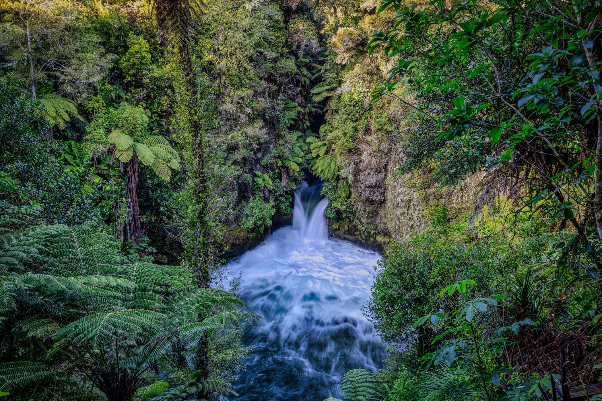 Okere Falls, North Island, New Zealand