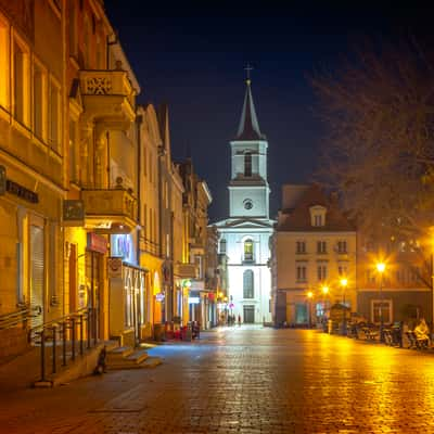 Old town Zielona Gora, Poland