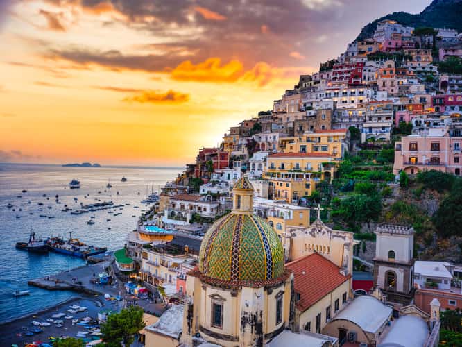 Positano from Le Sirenuse