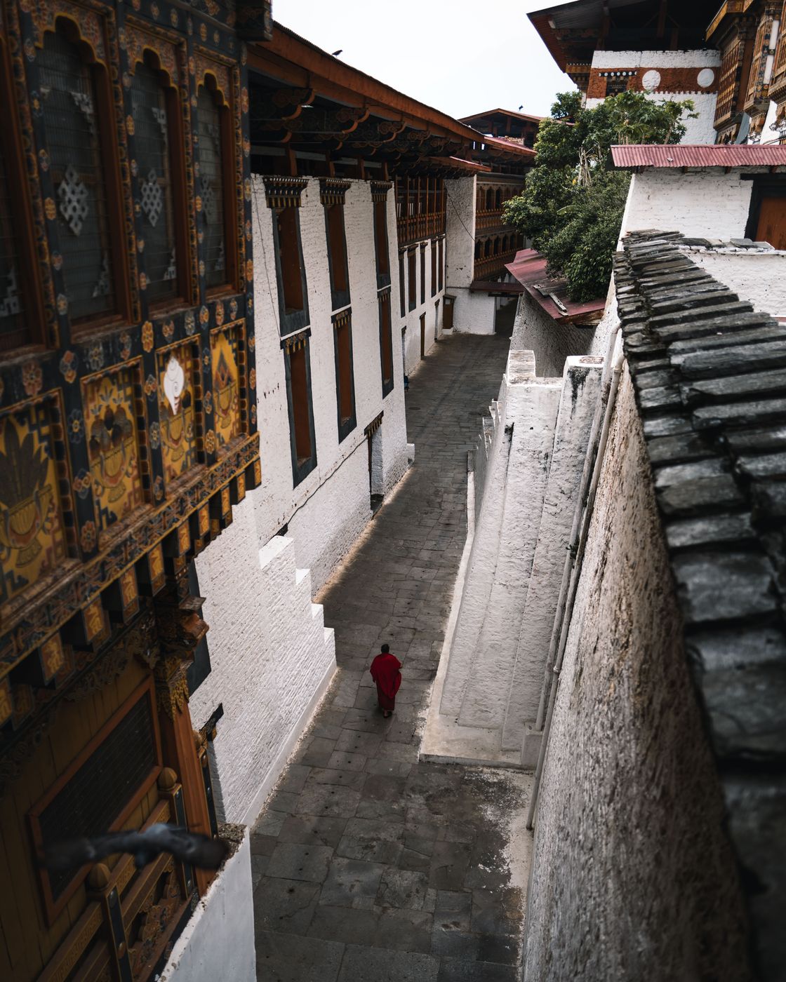 Punakha Dzong, Inside Alleys, Bhutan