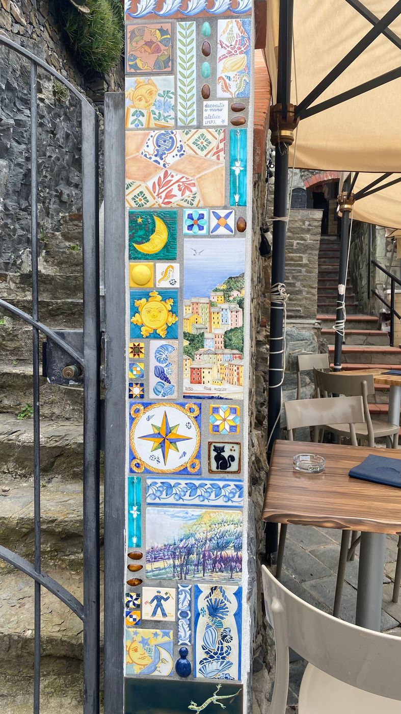 Small port of Riomaggiore, Cinque Terre, Italy