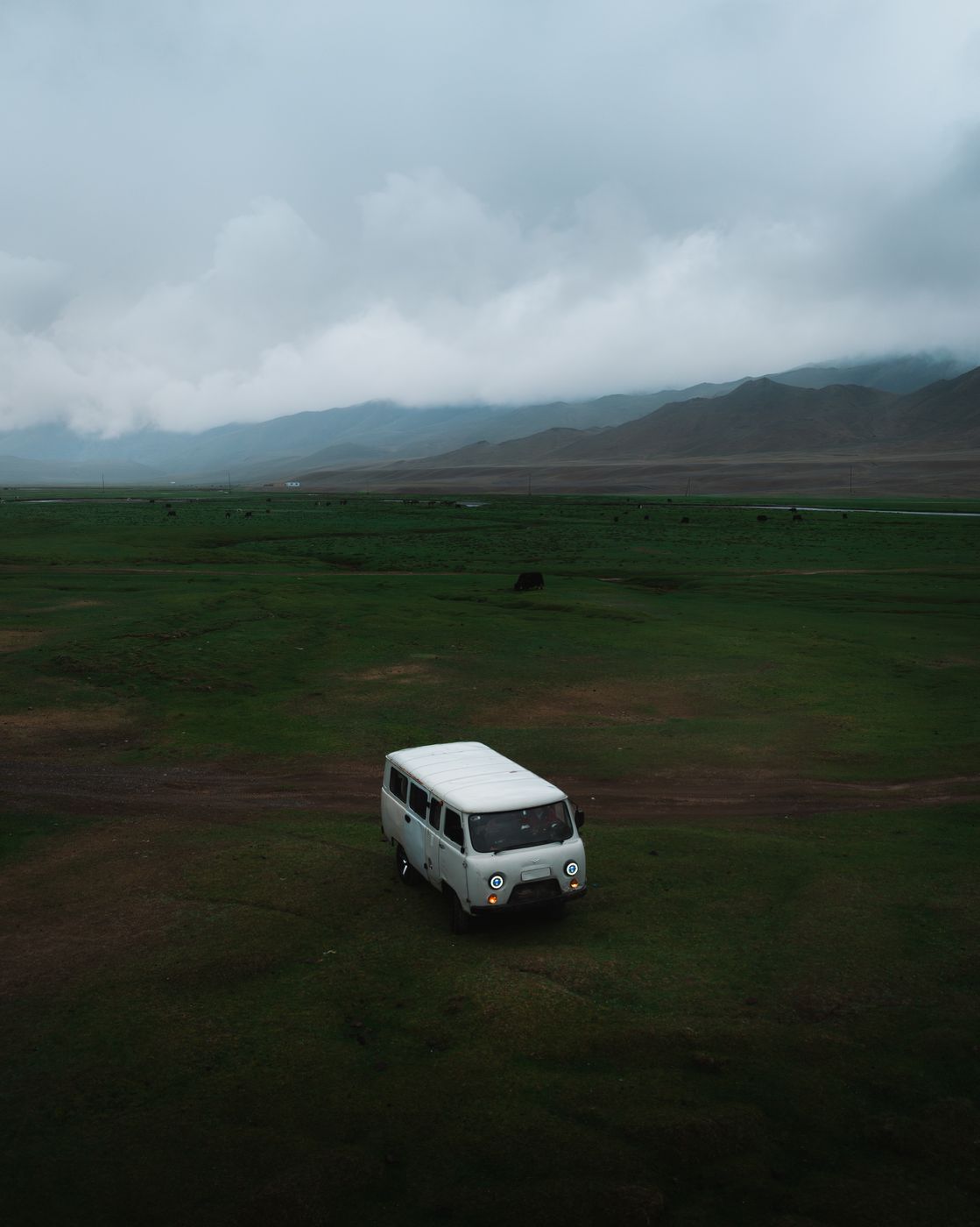 River bed, Bayan Uul, Mongolia