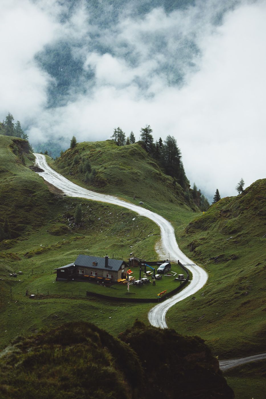 Salzburger Hütte view, Zell am See-Kaprun, Austria