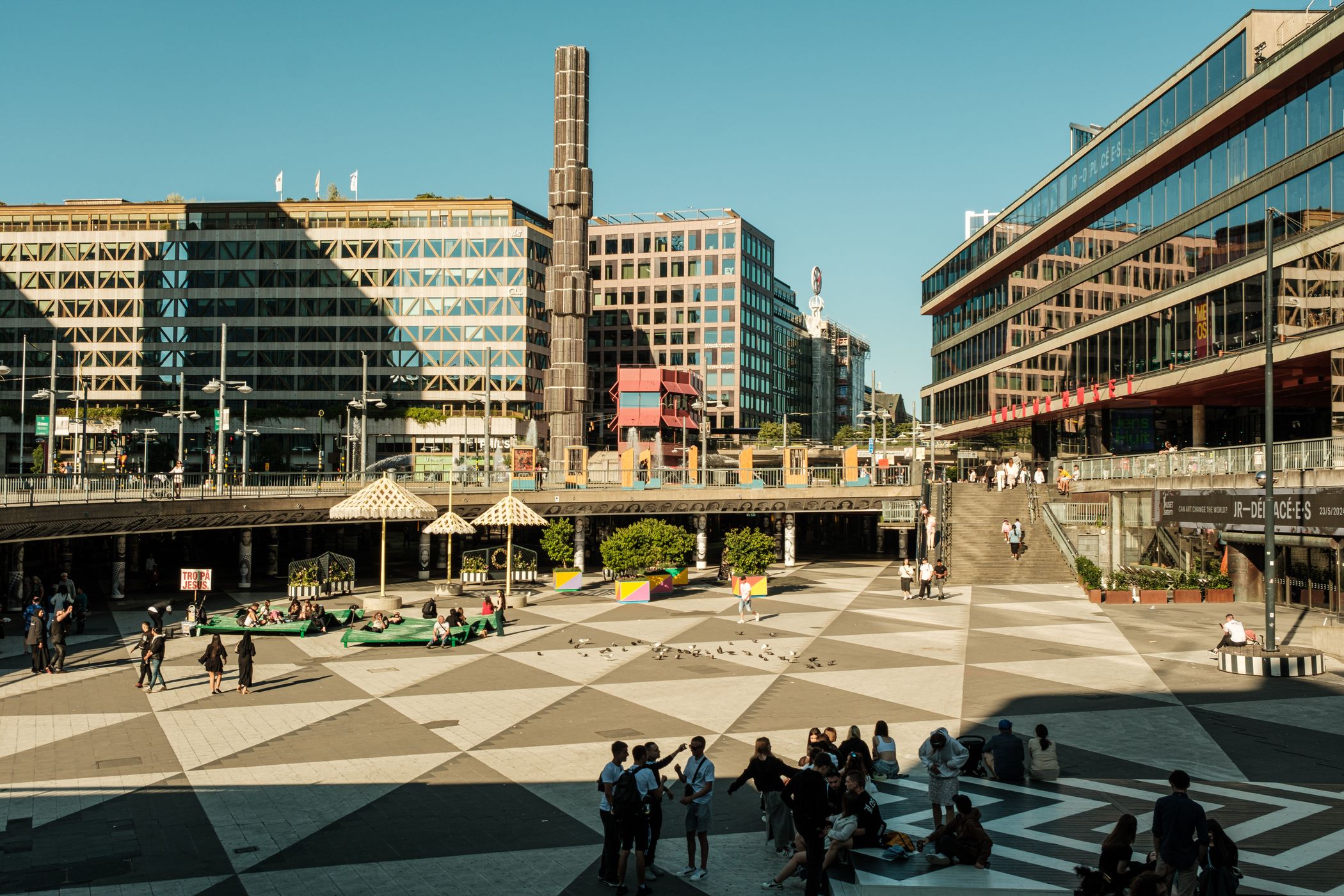 Sergels Torg T-Bana at Kulturhuset, Sweden