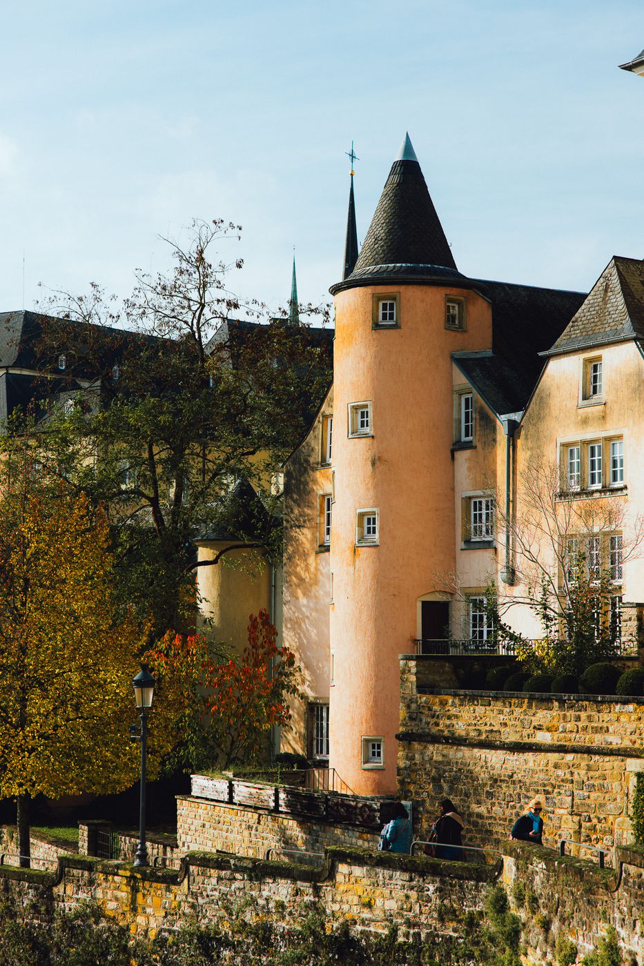 Small tower in Luxembourg City, Luxembourg