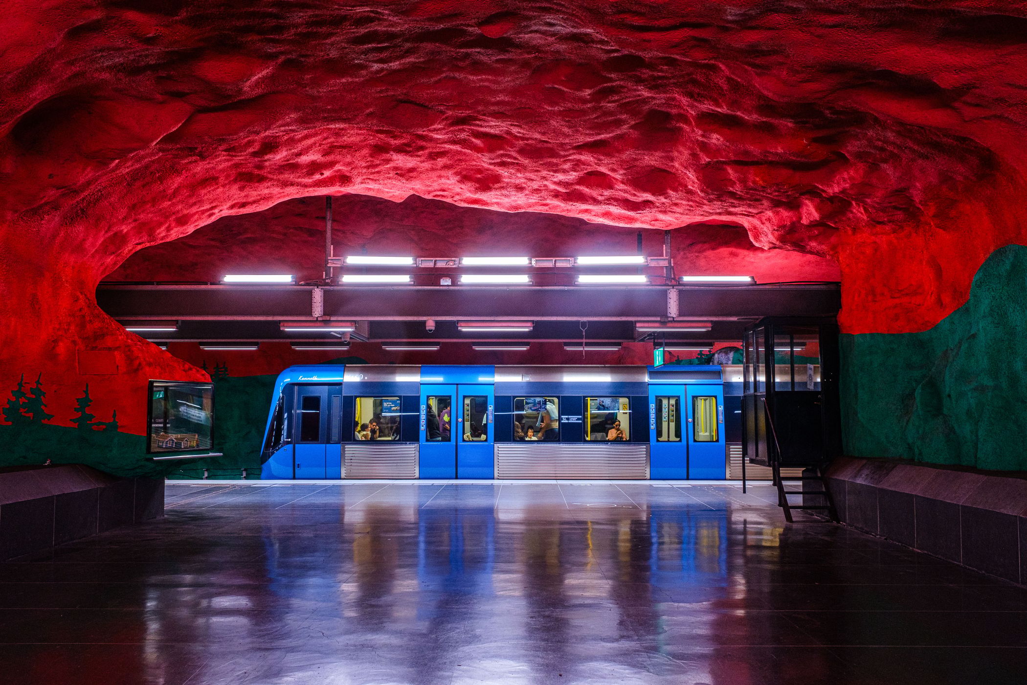 Solna Centrum (Metro), Stockholm, Sweden