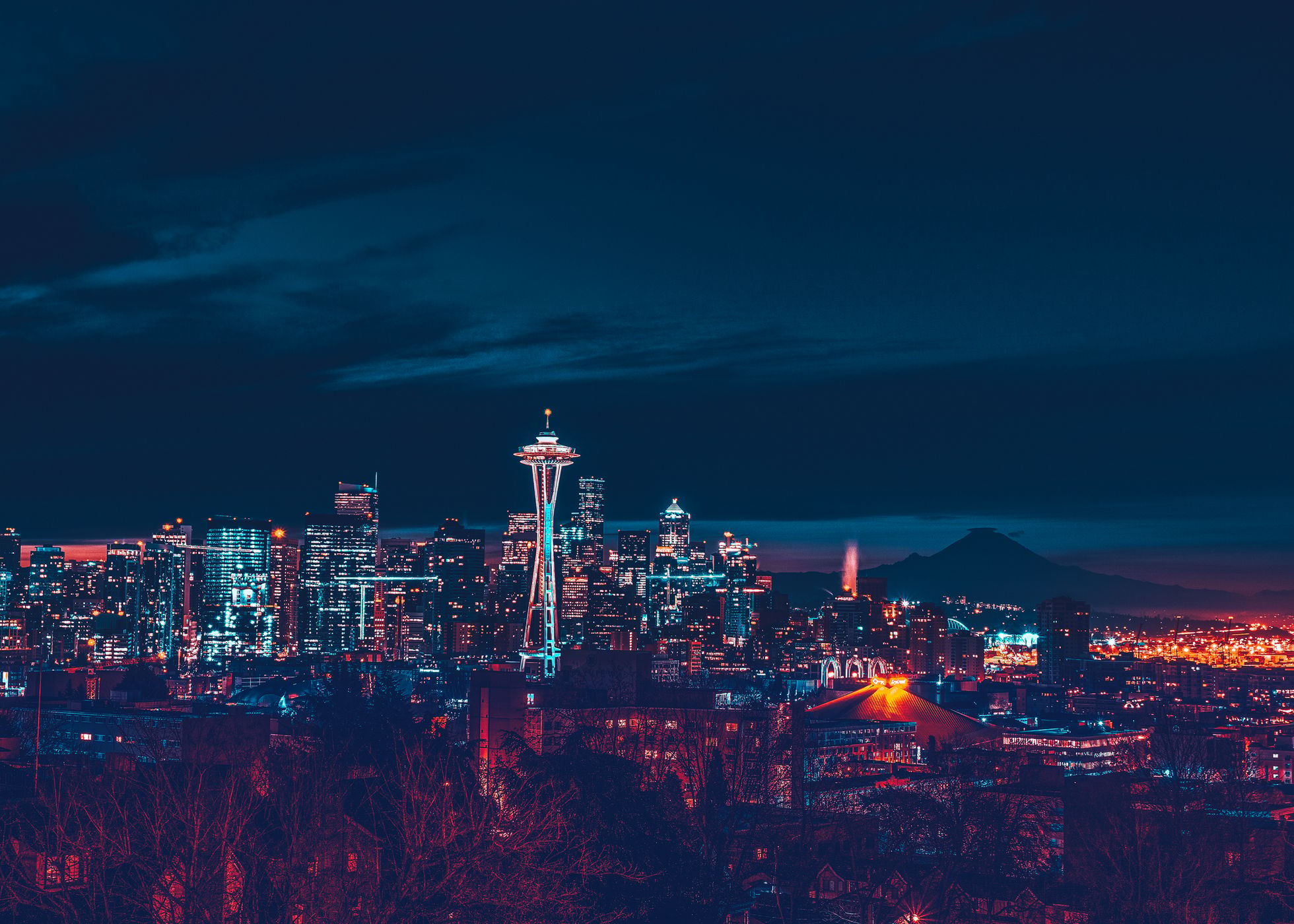Space Needle from Kerry Park, Seattle, USA