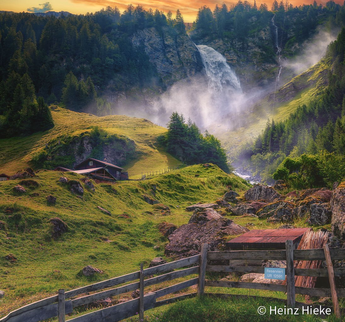 Stäuber Wasserfall, Switzerland