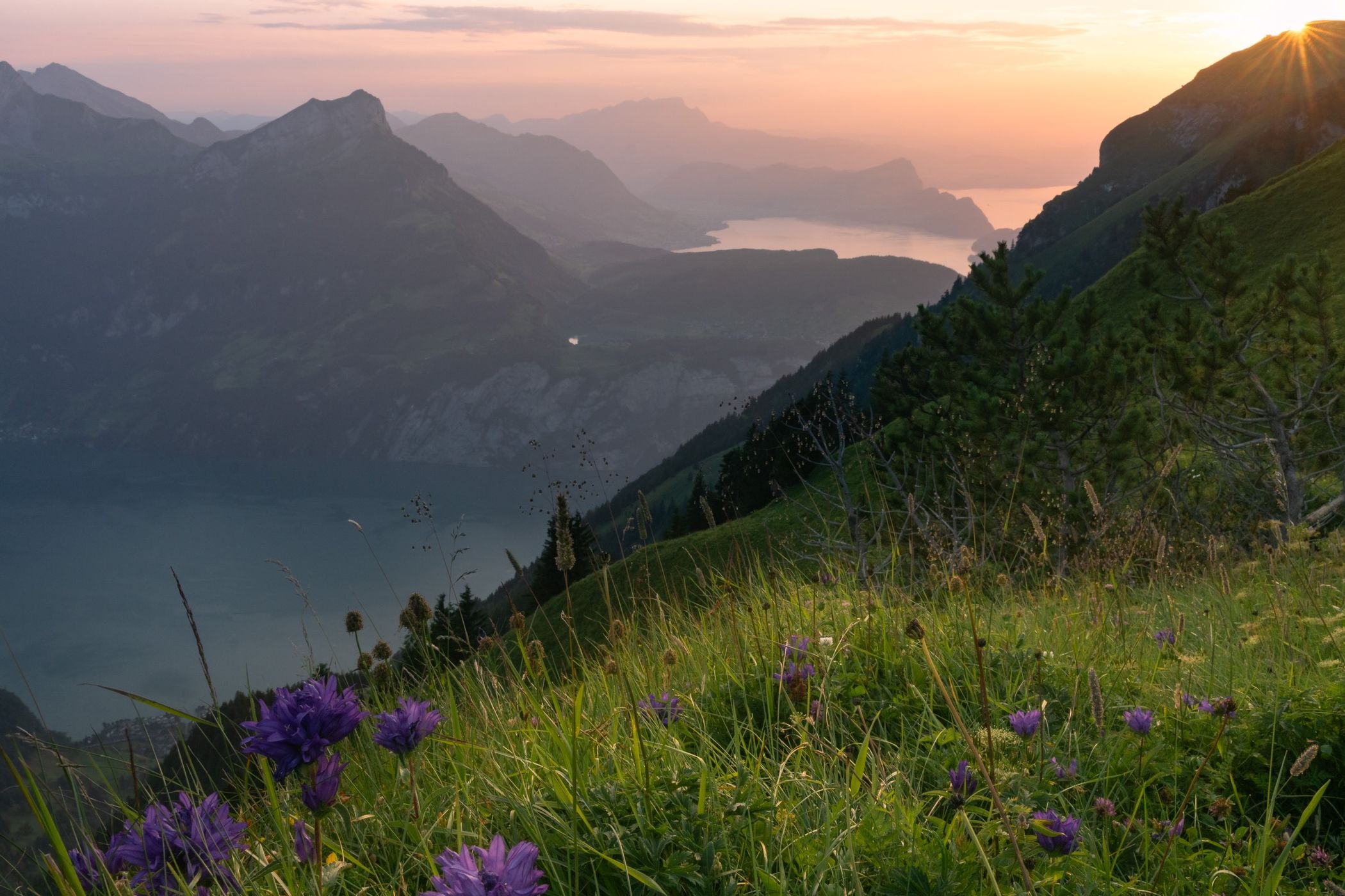 Stoos ridge hike, Switzerland