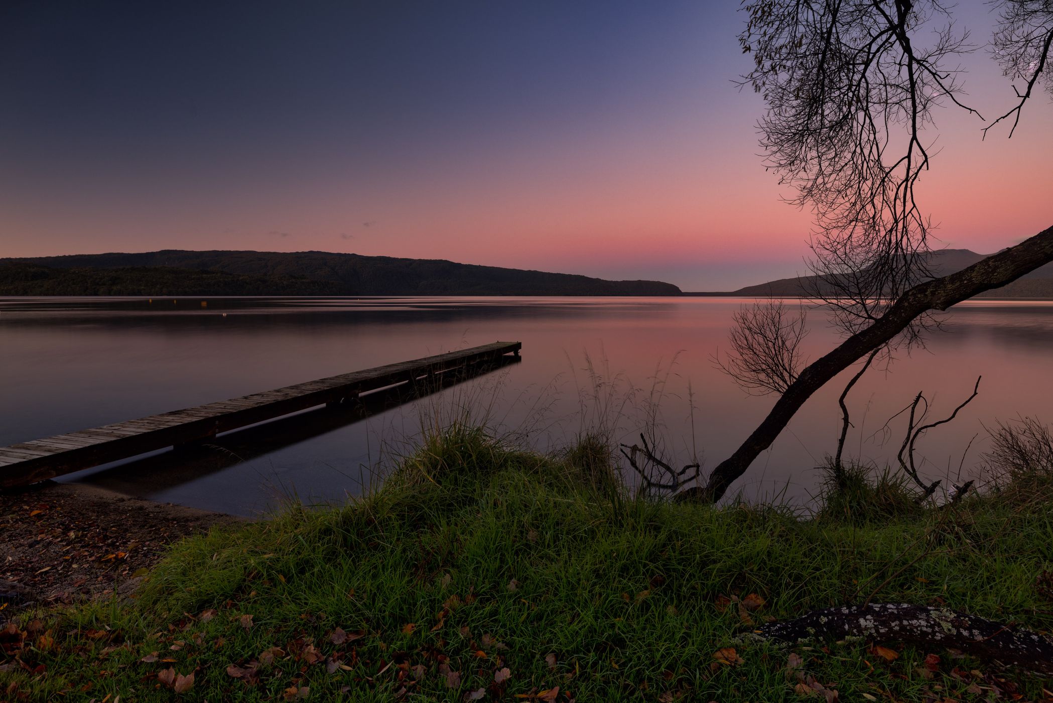 Sunrise, Lake Tarawera, Rotorua, North Island, New Zealand