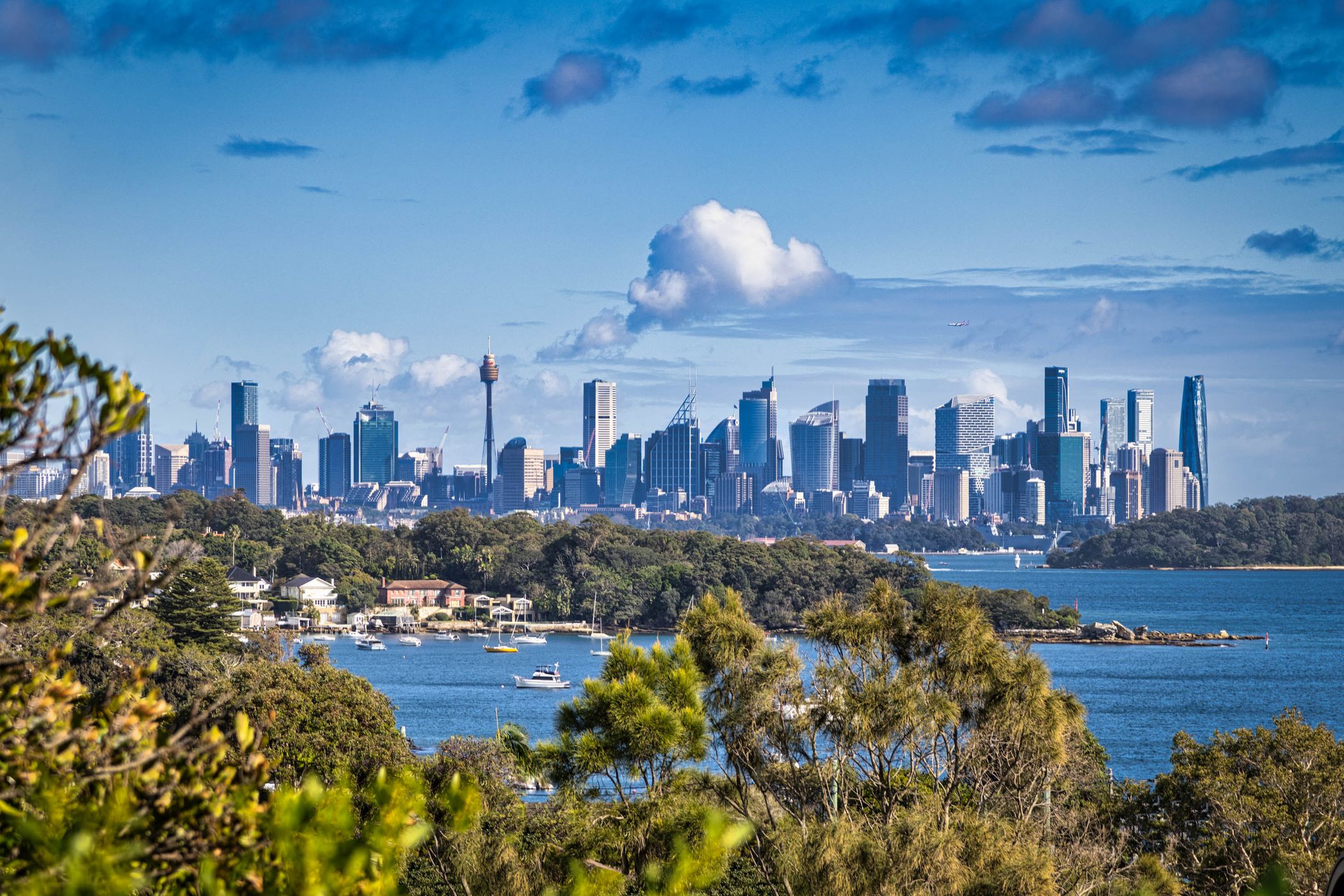 Sydney Skyline from Watsons Bay, Sydney, NSW, Australia